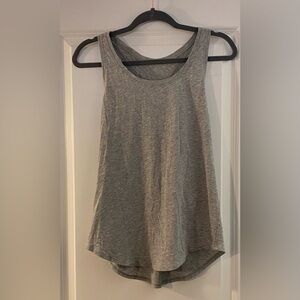 Lululemon Athletic Tank Top / Shirt - Gray Sz 6 Like New Condition